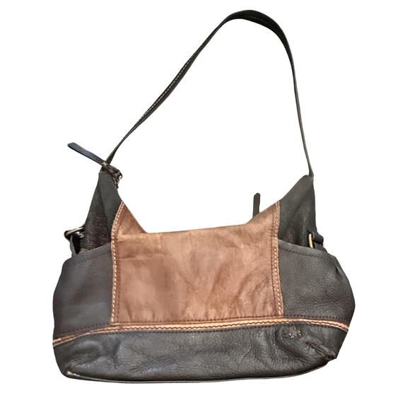 The Sak Black and Brown Crossbody Bag - Picture 1 of 10